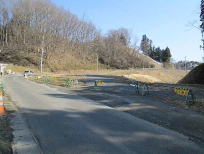 道路橋りょう整備工事（改良舗装）飯野三春石川線の施工前写真