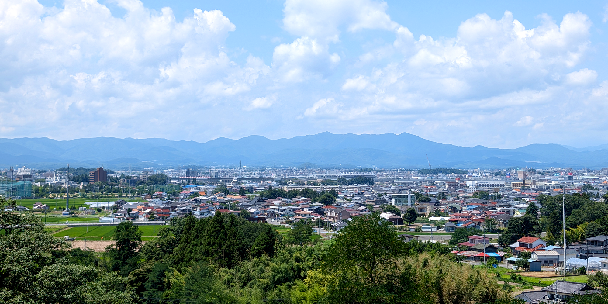 大安場公園から撮影した写真